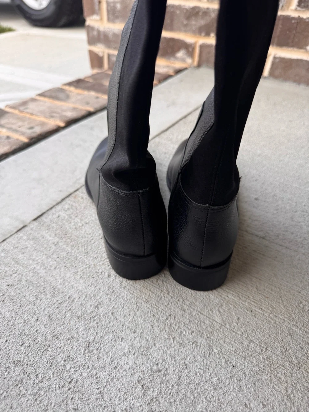 Talbots Like New Classic Black Knee-High Riding Boots - Women's